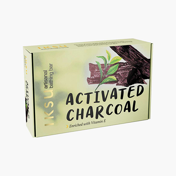 IKSU Artisanal bathing bar Activated Charcoal