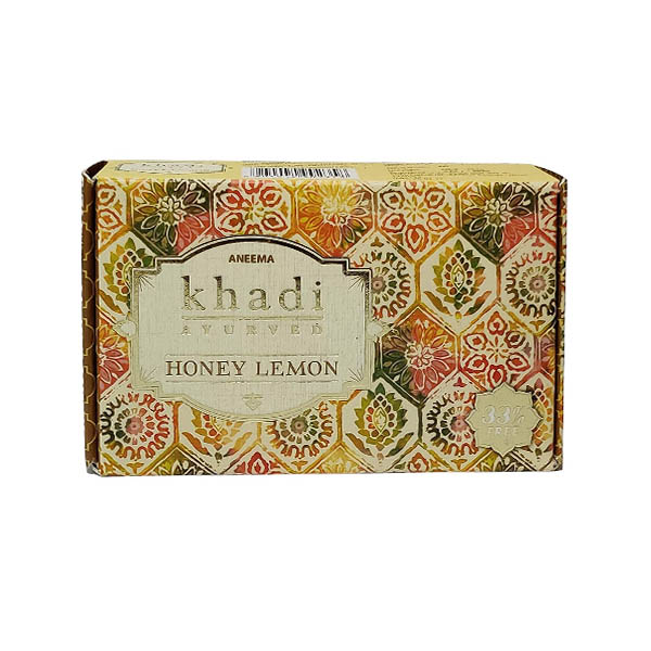 Khadi Ayurved Honey Lemon Soap