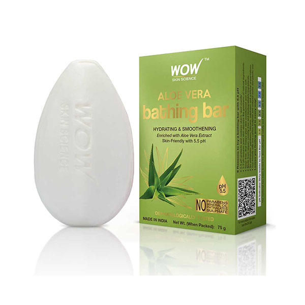 Wow Bathing Bar Aloe vera Soap