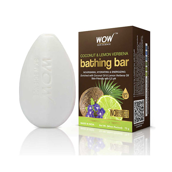 Wow Bathing Bar Coconut & Lemon soap