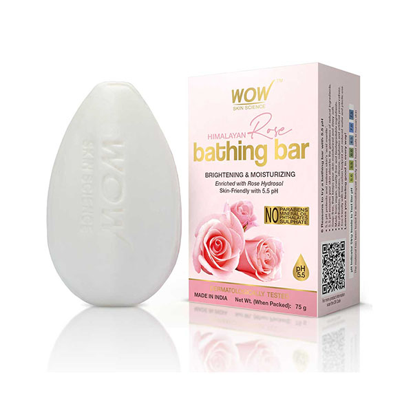 Wow Bathing Bar Himalayan Rose Soap