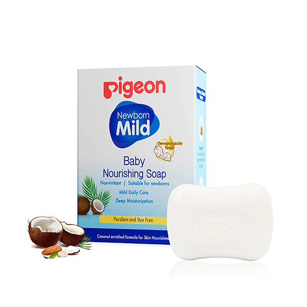 pigeon Newborn Mild Baby Nourishing Soap