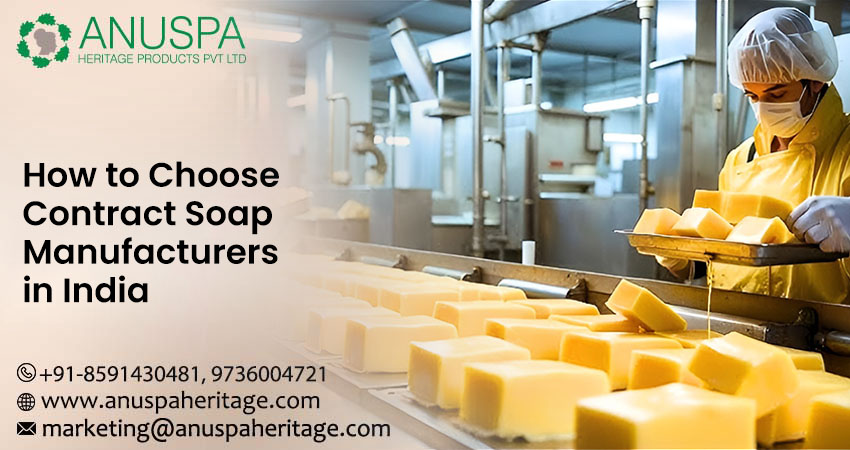 Contract Soap Manufacturers in India