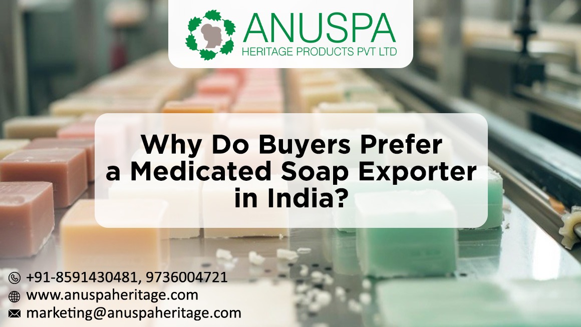 Medicated Soap Exporter in India
