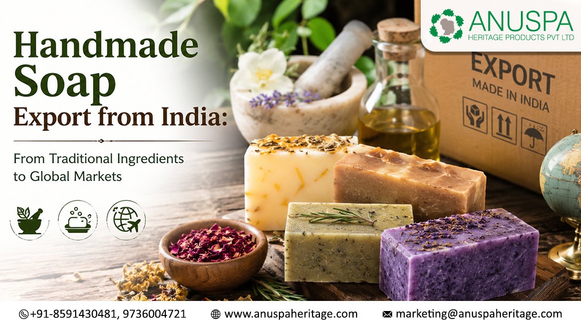 Handmade Soap Export from India
